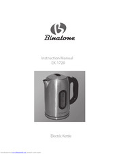 Binatone EK-1720 Instruction Manual