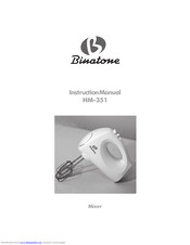 Binatone HM-351 Instruction Manual