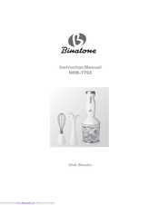 Binatone NHB-7705 Instruction Manual