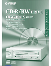 Yamaha CRW2100IX Series Owner's Manual