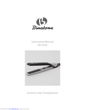 Binatone HS-4105 Instruction Manual