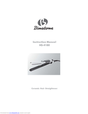 Binatone HS-4180 Instruction Manual