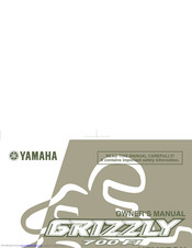 Yamaha YFM7FGX Owner's Manual