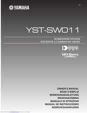 Yamaha YST-SWO11 Owner's Manual