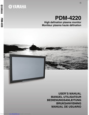 Yamaha PDM-4220 User Manual
