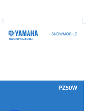 Yamaha PZ50W Owner's Manual