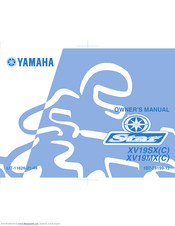 Yamaha Star XV19MX Owner's Manual