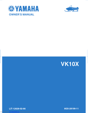 Yamaha VK10X Owner's Manual