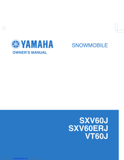 Yamaha VT60J Owner's Manual
