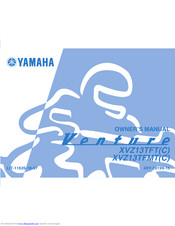 Yamaha Venture XVZ13TFT Owner's Manual