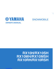 Yamaha RX10SH Owner's Manual