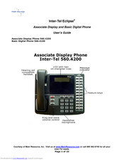 Inter-Tel 560.4200 User Manual