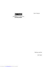 Zanussi ZWT 6020 User Manual