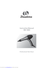 Binatone HD-1802 Instruction Manual