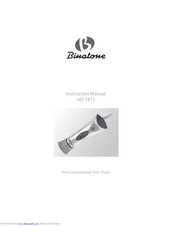 Binatone HD-1815 Instruction Manual