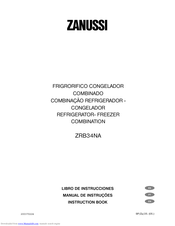 Zanussi ZRB34NA Instruction Book