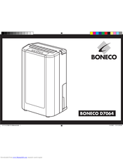 Boneco D7064 Instructions For Use Manual