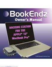 Bookendz Docking station Owner's Manual
