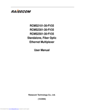 Raisecom RCMS2101-30-FV35 User Manual