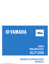 Yamaha XLT1200 WaveRunner 2004 Owner's/Operator's Manual