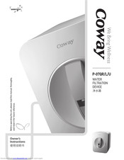 Coway P-07QR Owner's Instructions Manual