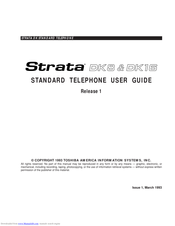 TOSHIBA Stata Dk16 User Manual