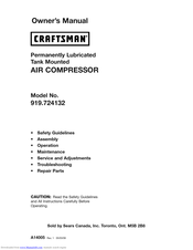 Craftsman 919.724132 Owner's Manual
