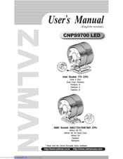 ZALMAN CNPS9700 LED User Manual
