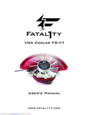 ZALMAN Fatal1ty FS-V7 User Manual
