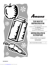 Amana W10154917A Use & Care Manual