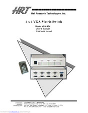 HRT VSM-404 User Manual