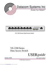 Datacom Systems VS-1204SFP User Manual