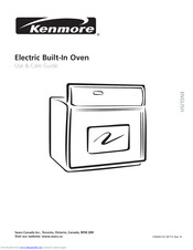 Kenmore Electric Built-In Oven Use & Care Manual