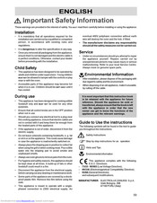 Zanussi Electrolux Electric cooker User Manual