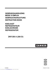 ZANKER 200 CI Instruction Book