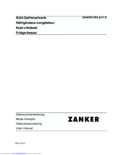 Zanker ZKK8417K User Manual