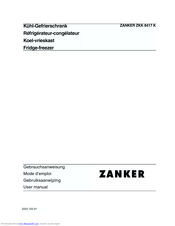 ZANKER ZKK8417K User Manual