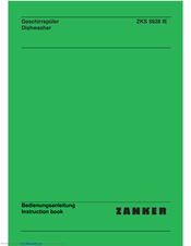 ZANKER ZKS 5628 IE Instruction Book