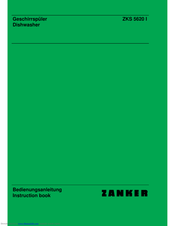 ZANKER ZKS 5620 I Instruction Book