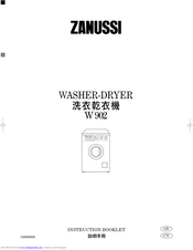 ZANUSSI WBU910 Instruction Booklet