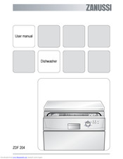 ZANUSSI ZDF204 User Manual