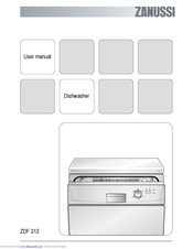 ZANUSSI ZDF212 User Manual