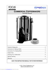 Focus FCMLA100 Select Coffee Maker, 100 Cup