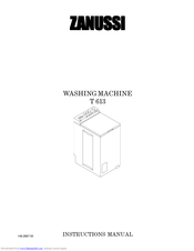 ZANUSSI T 613 Instruction Manual