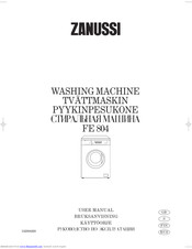 ZANUSSI FE804 User Manual