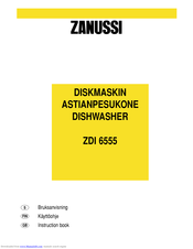 ZANUSSI ZDI 6555 Instruction Book
