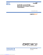 YOKOGAWA DPharp EJX510B User Manual