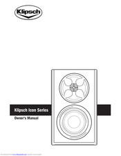 Klipsch Icon WF-35 Owner's Manual