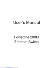 Aceex Powerline 200M User Manual