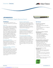 Allied Telesis AT-8000GS/24 Datasheet